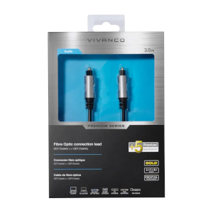 Vivanco Fibre Optic 3m